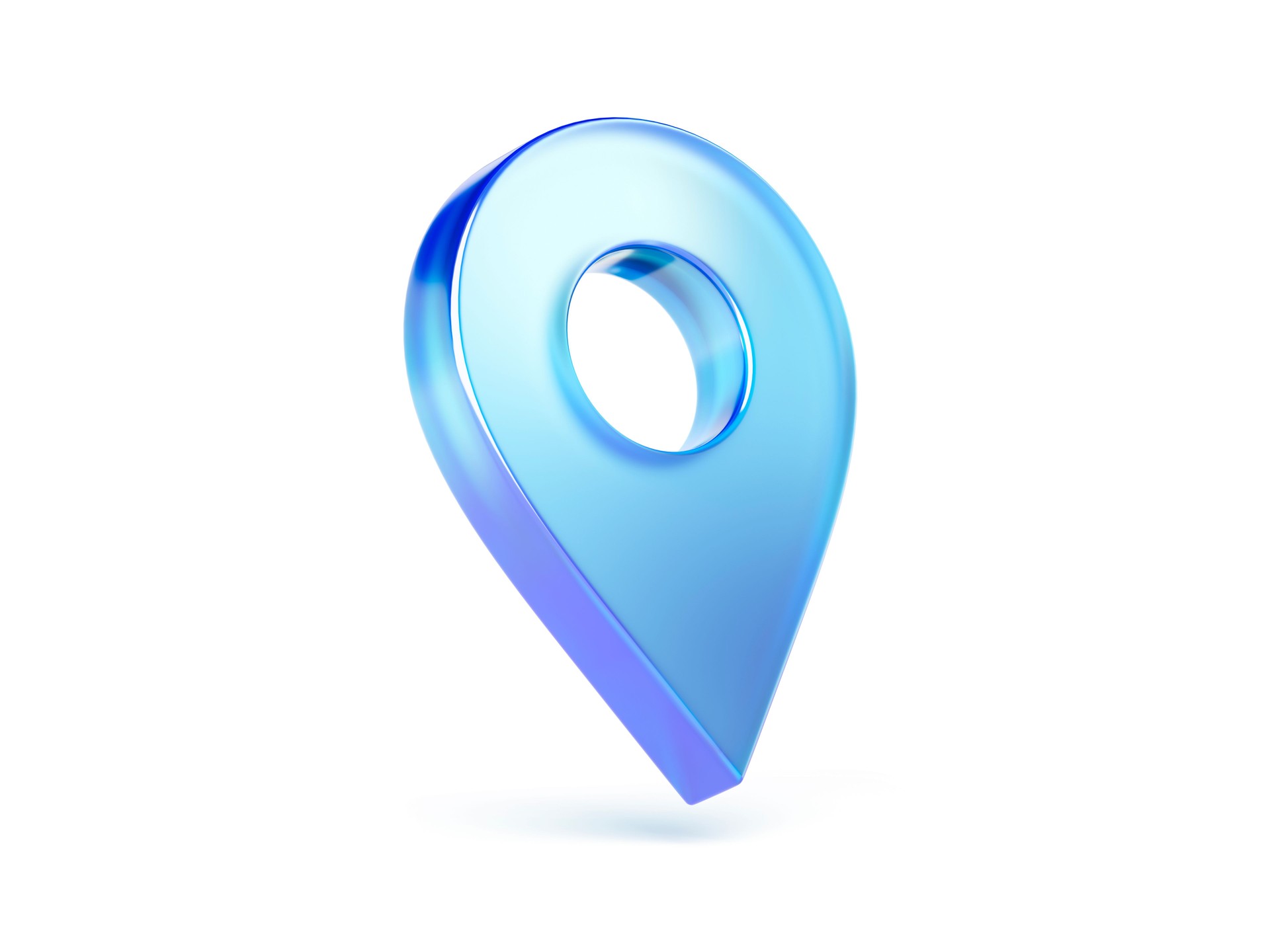 Pointer icon on white background